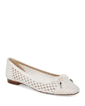 Women's May Woven Square Toe Ballet Flats