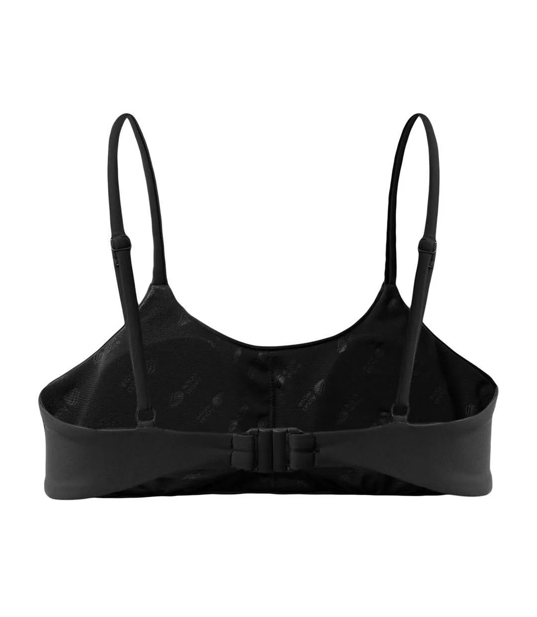 Womens/ladies norte bikini top black Aquawave